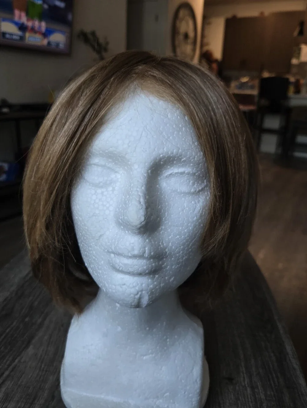 Tony Of Beverly Honey Blonde Lace Front Short Bob Wig